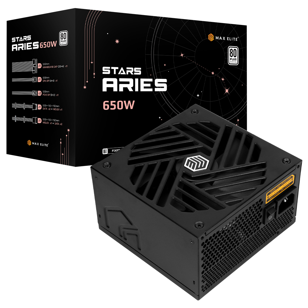 맥스엘리트 STARS ARIES 650W 80PLUS스탠다드