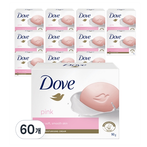 도브 뷰티바 핑크 비누 90g (60개)_이미지