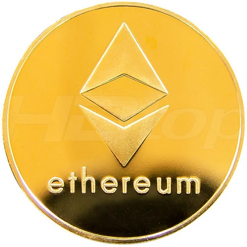 HDTOP 가상화폐 이더리움 코인 골드 HT-COIN007_이미지