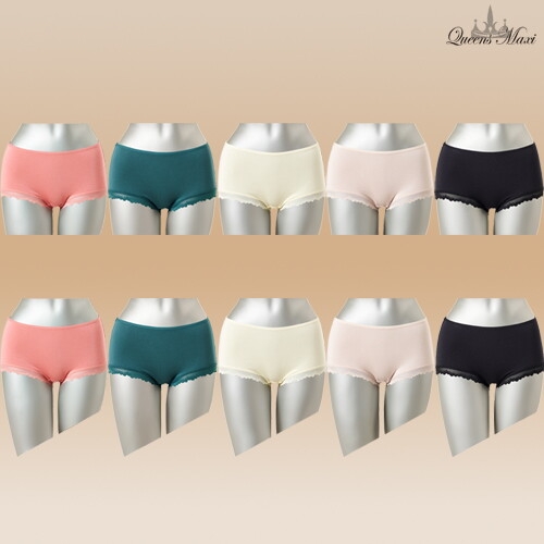 퀸즈맥시 모달 쭉쭉이 팬티 (10매)_이미지