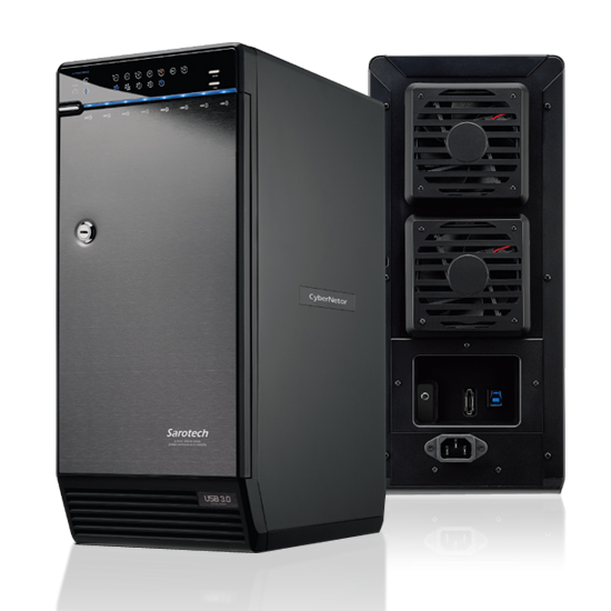 위즈플랫 새로텍 CyberNetor Super RAID System C8-US3 (48TB)_이미지
