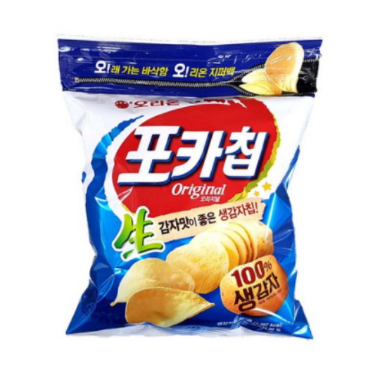 오리온 포카칩 오리지널 229g (지퍼백) (1개)