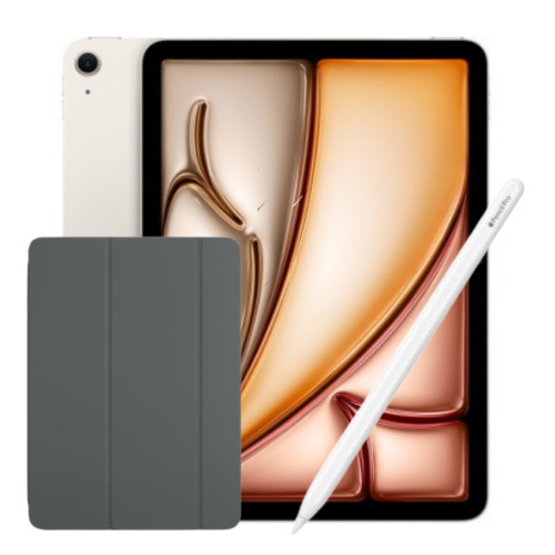 APPLE 2024 iPad Air 11 M2+애플펜슬 프로,폴리오케이스 (256GB)_이미지