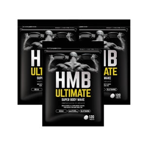 HMB ULTIMATE 에이치엠비 얼티밋 3팩 BCAA 글루타민 헬스 보충제 일본 화제 상품 직배송_이미지