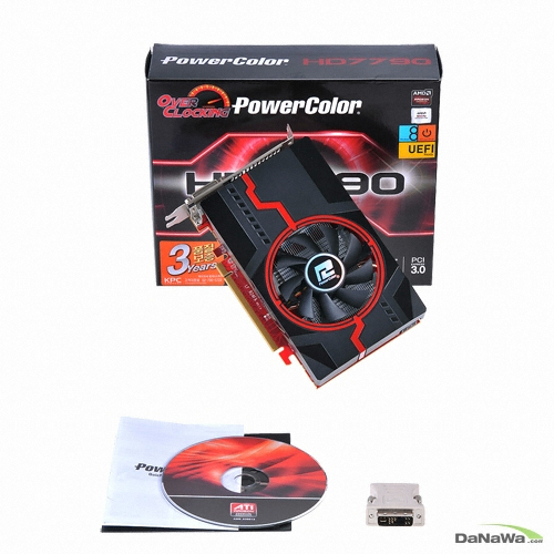 PowerColor 라데온 HD 7790 O.C D5 1GB KPC_이미지