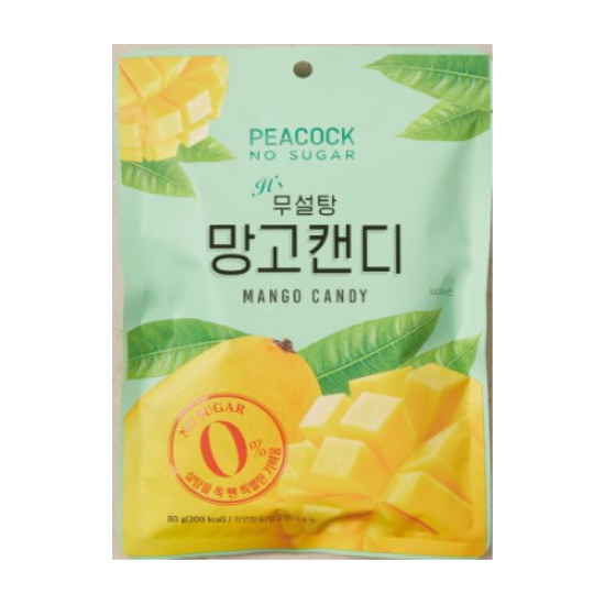 무설탕 망고캔디 80g