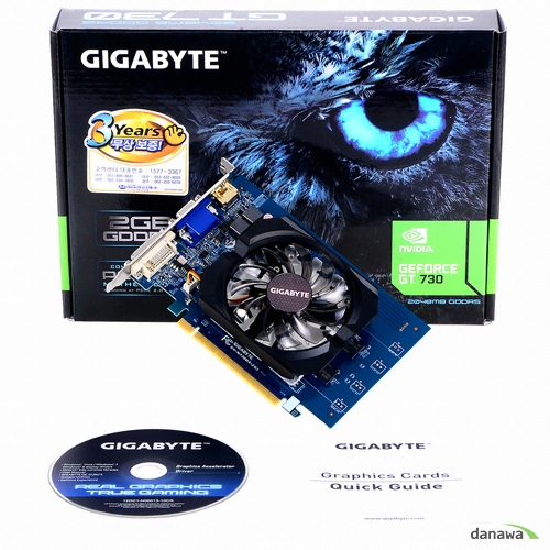 GIGABYTE ������ GT730 UD2 D5 2GB ������ ���̾���