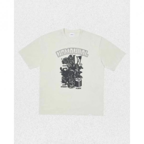 노매뉴얼 NOMANUAL S.P T-SHIRT CREAM NM32TS06M1OM 1336689