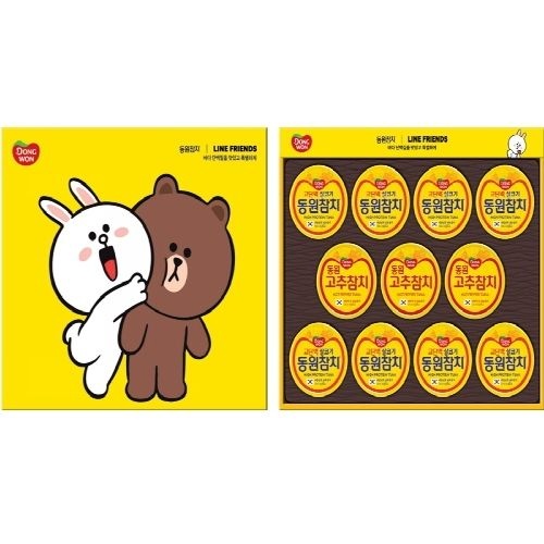 동원F&B 동원참치 라인프렌즈 에디션 (6개)_이미지