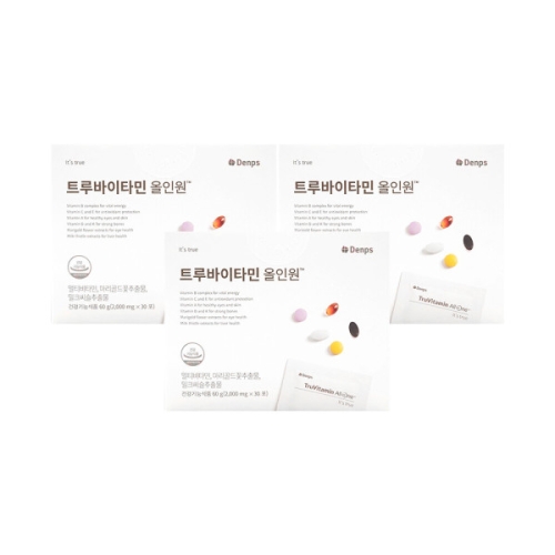 덴프스 트루바이타민 올인원 30포 (3개)_이미지