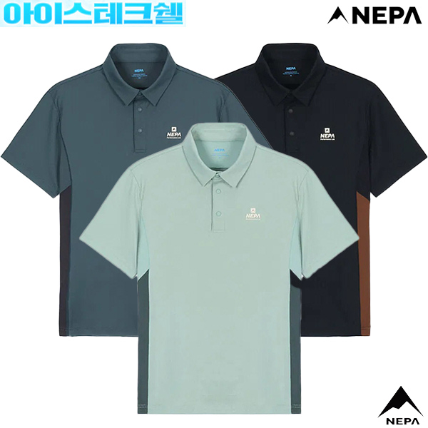 네파 아이스테크쉘 메쉬 저지 폴로티 카라티셔츠 7L35233
