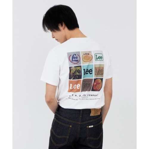 아카이브 리 LEE 라벨 반팔 티셔츠 화이트 LE2602ST16WH 664847_이미지