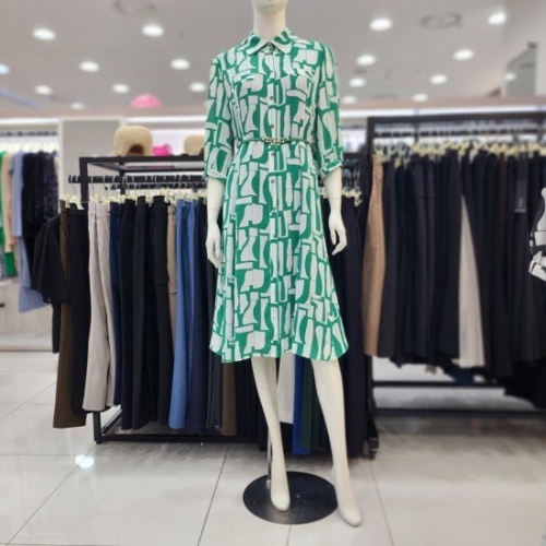 조이너스 여성 정장 셔츠 쉬폰 A라인 상견례 여름 원피스JEU5WOP0370