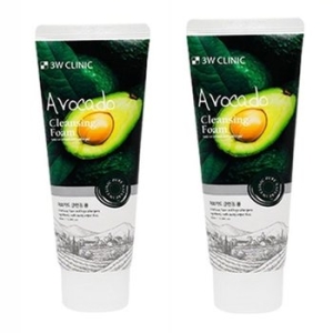 3W클리닉 아보카도 클렌징폼 100ml (2개)_이미지