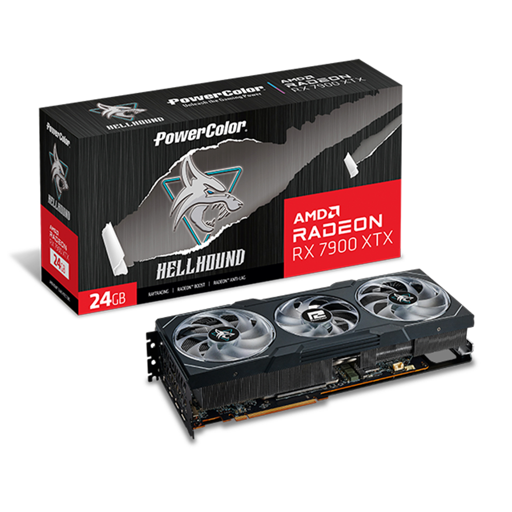 PowerColor 라데온 RX 7900 XTX Hellhound D6 24GB 대원씨티에스_이미지
