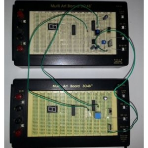 M,S 숫자표시식 통신 전송기 쌍방향식 B-106/브레드보드/전자키트/ /MAB-3048/MAB-3555/과학경진대회/과학의날