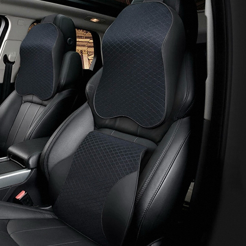 지넥스 코튼L 메모리폼 차량용 쿠션세트_이미지