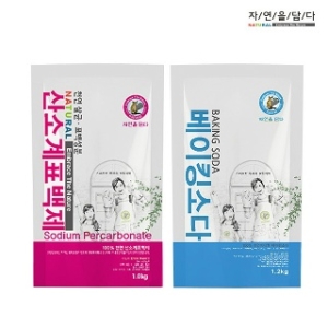  자연을담다 베이킹소다 1.2kg+과탄산소다 1kg