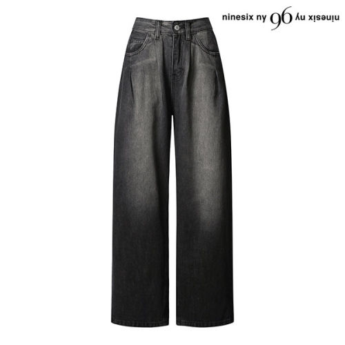 96NY 데님 와이드 팬츠 NO4TA004L0_이미지