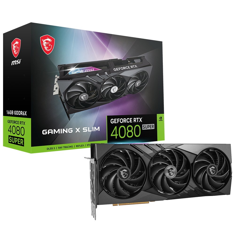MSI 지포스 RTX 4080 SUPER 게이밍 X 슬림 D6X 16GB 트라이프로져3_이미지