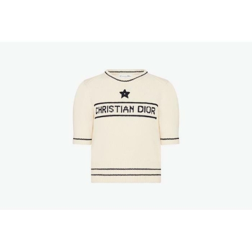 크리스찬디올 크리스찬 명품 에크루 캐시미어 울 니트 154S09AM305X5801 154S09AM305X5801