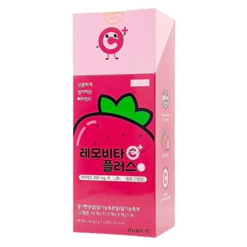 레모비타플러스정 딸기맛 120정