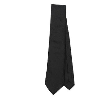  돌체앤가바나 EMBROIDERED 로고 실크 TIE GT147EG0JYV