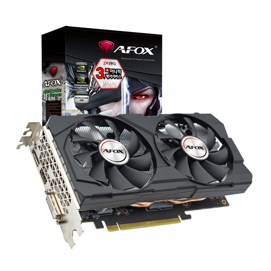 AFOX 지포스 RTX 2060 SUPER H4 D6 8GB DUAL 디앤디컴