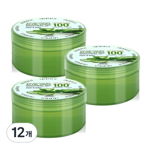라라폴리 알로에베라 100% 수딩젤 300ml (12개)_이미지