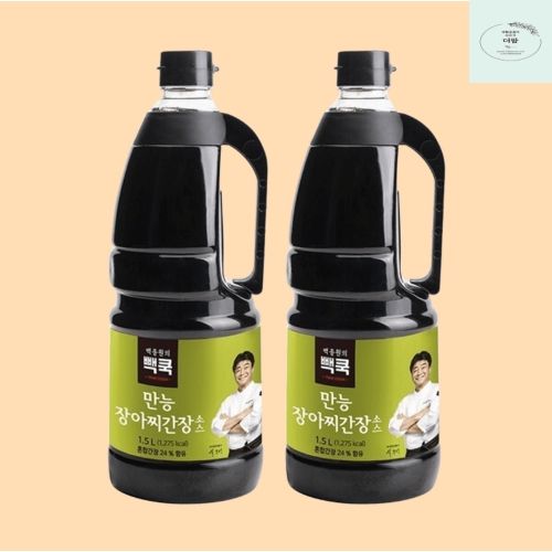 백종원 만능 장아찌 간장소스 1.5L