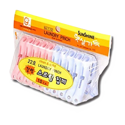 일조화학 강력 스프링 집게 고급22호_이미지