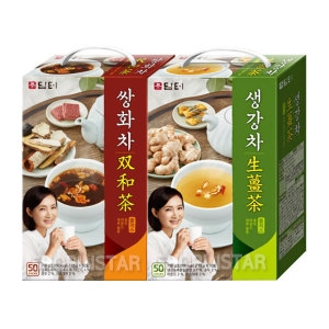 생강차 50T + 쌍화차 50T 대용량 전통 한방 차