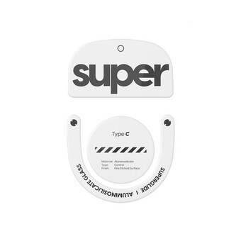 Pulsar <b>로지텍</b> <b>GPRO</b> X 슈퍼라이트2 전용 슈퍼글라이드 글라스 마우스피트 화이트