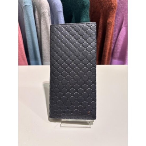 로고 디자인 남성용 소가죽 오픈형 장지갑 BKF1ACP3201K1