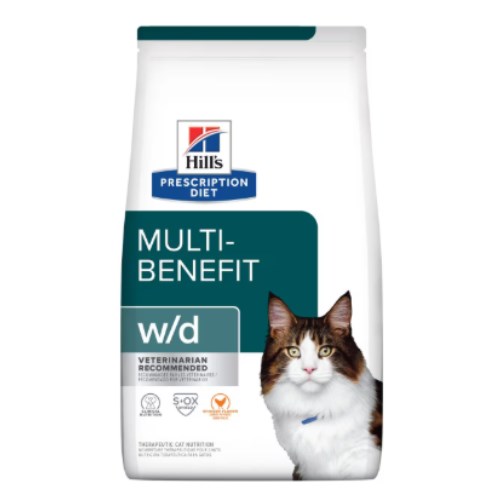  힐스 프리스크립션 다이어트 캣 w/d 멀티 베네핏 치킨 1.5kg [1개]