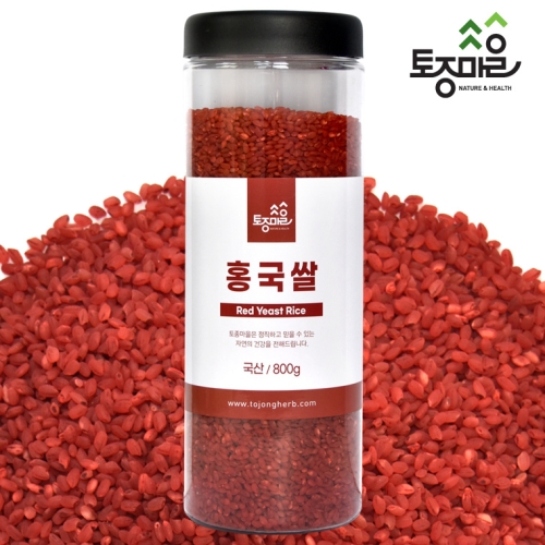 토종마을 국산 홍국쌀 800g (1개)_이미지