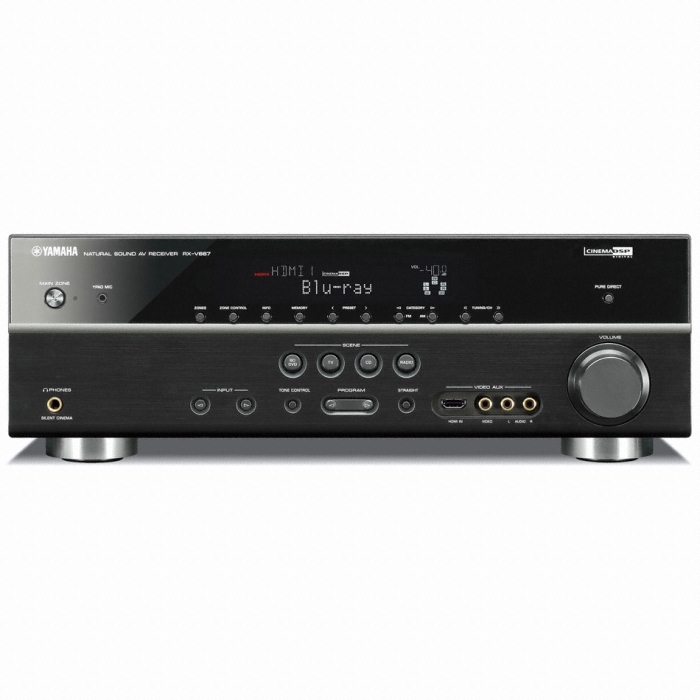 야마하 RX-V667 3D AV리시버 (해외구매)_이미지