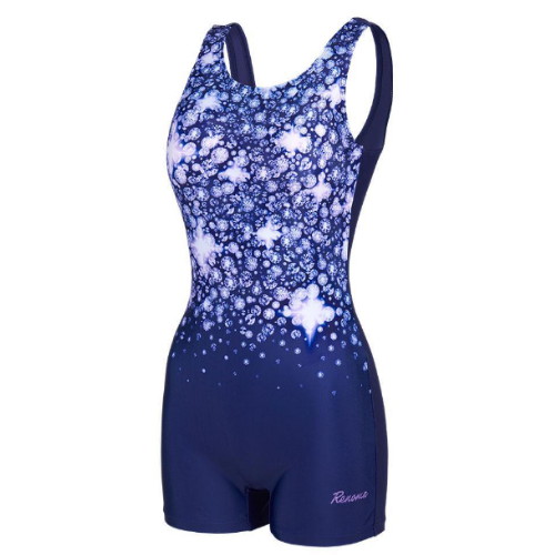 레노마수영복 여성 트윙클 2부 반신수영복 퍼플 RN-LF2E061-PP