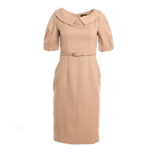 대현 모조에스핀 모조 보트넥 플랫카라 골드 원피스 J252XSE021