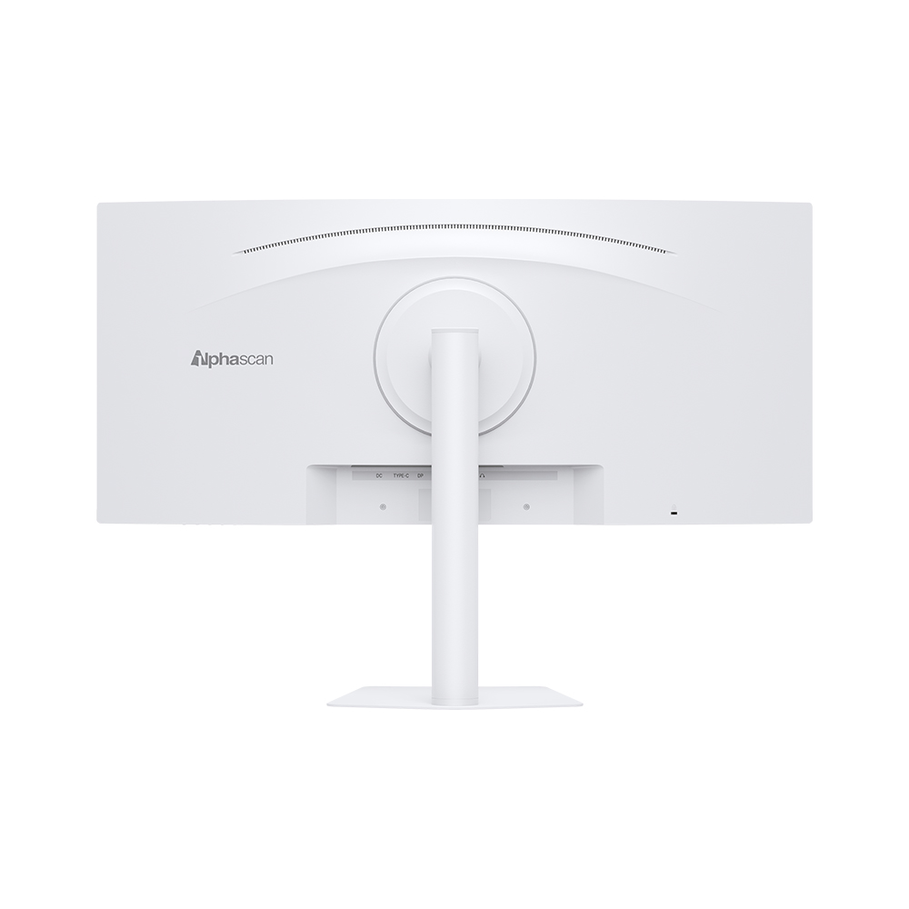 알파스캔 3425Q120W 울트라와이드 WQHD 딥 블랙 IPS 120 USB-C HDR 화이트 높낮이_이미지