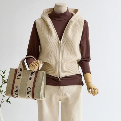 커스텀에이블 베이직 후드 지퍼 조끼_T2501KV001A_R