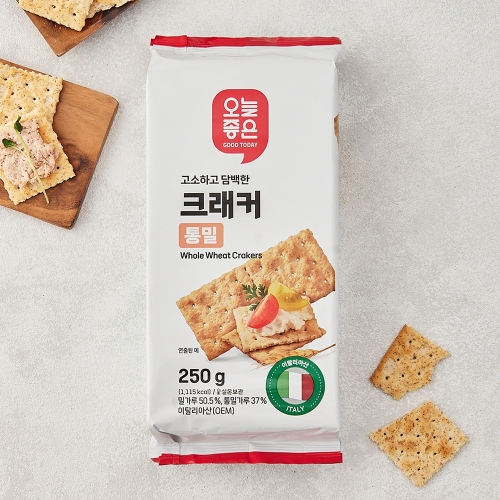 오늘좋은 크래커 통밀 250g