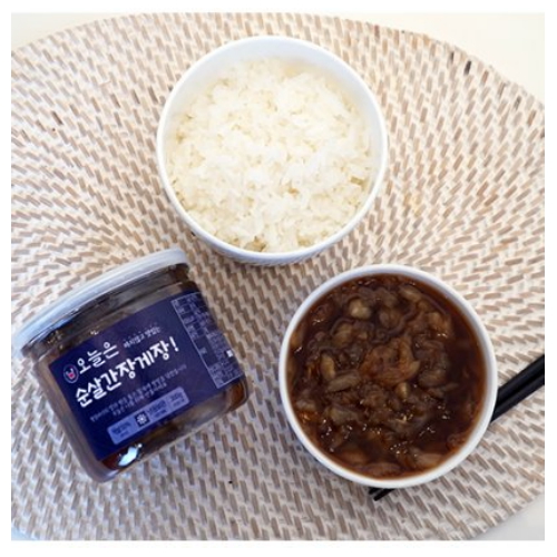 오늘은 순살간장게장 300g