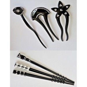 Myacc 크리스탈 비녀/헤어비녀