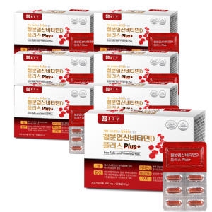 종근당건강 철분 엽산 비타민D 플러스 60캡슐 (7개)_이미지