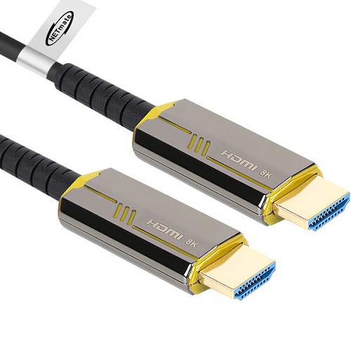 강원전자 NETmate HDMI 2.1 하이브리드 AOC 케이블 (NM-HAP100, 100m)_이미지