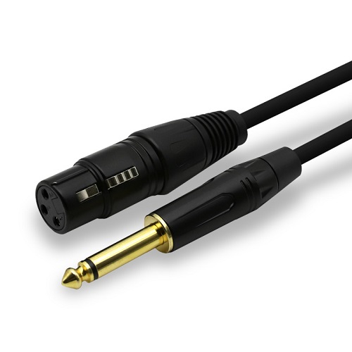 CABLEMATE 캐논 XLR to 5.5 모노 마이크 케이블 (CM-5MXF02, 2m)_이미지
