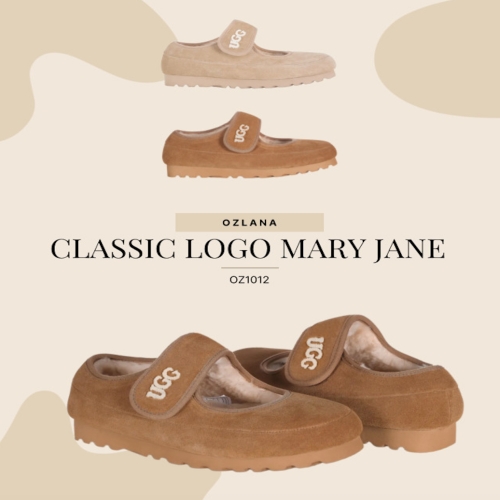 UGG 호주 오즈라나 메리 제인 양털 로퍼 OZ1012