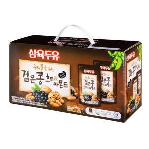 삼육식품 검은콩 호두와 아몬드 파우치 190ml (30개)_이미지