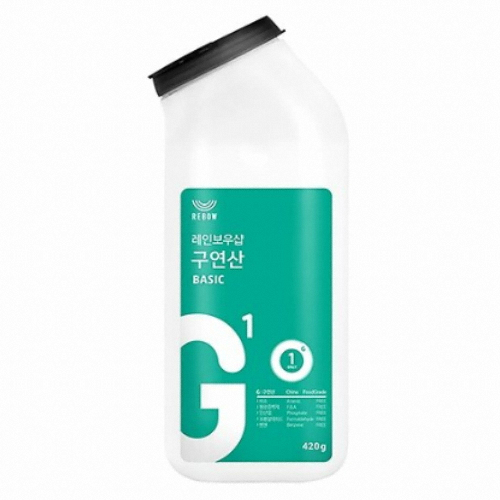 레인보우샵 구연산 베이직 톡톡이 420g (1개)_이미지